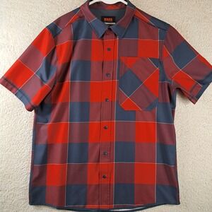 Bass Outdoor Button-Up Shirt Mens Size Large Fishing Outdoor Lightweight